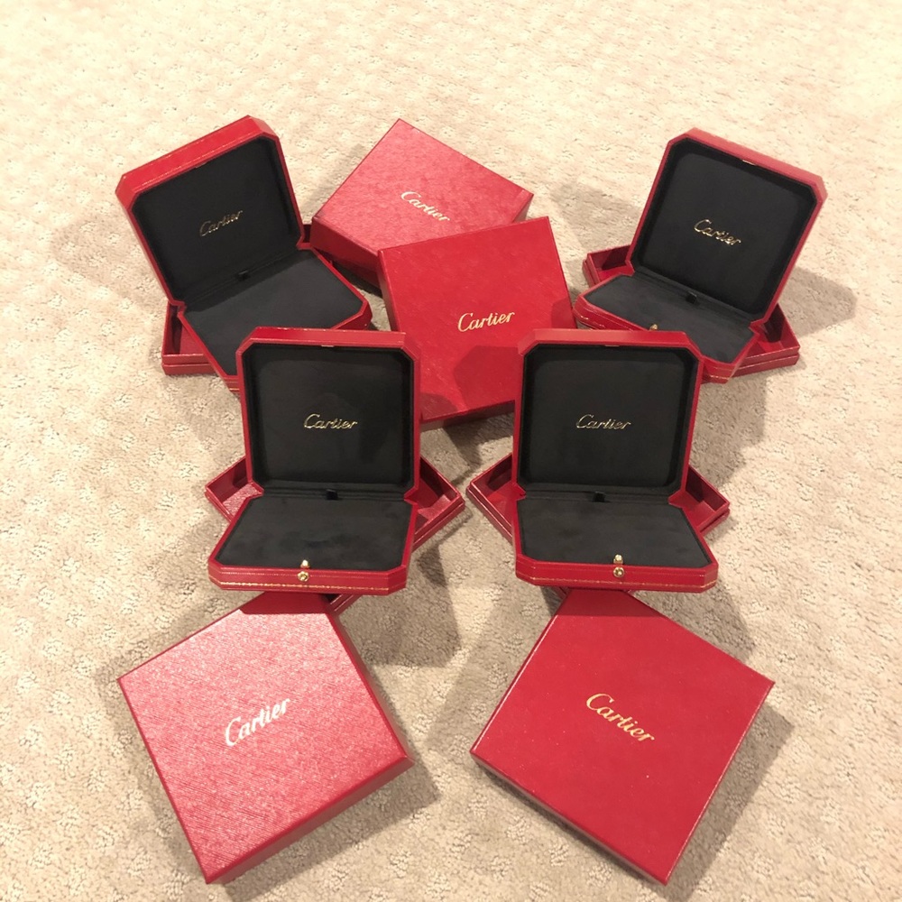 💯 💫 Authentic Cartier Necklace Box - Picture 2 of 8
